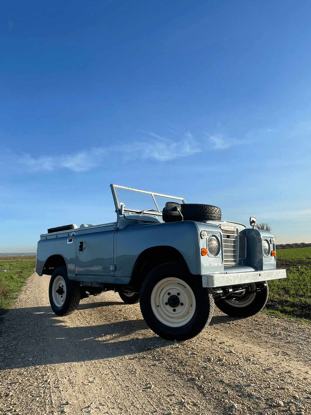 Classic Land Rover Series vehicle